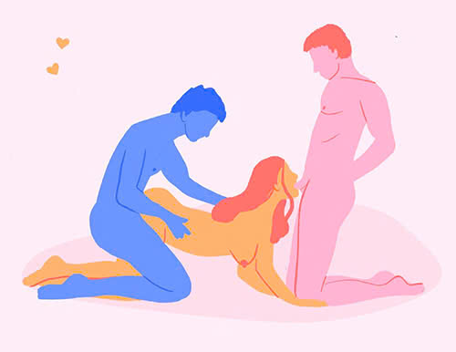 hình thức double penetration là gì